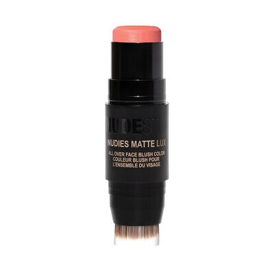 NUDIES MATTE LUX BLUSH PRETTY PEACHY